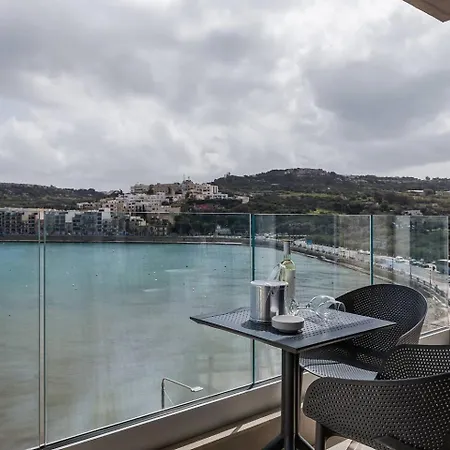 Lovely 1bed Seafront Spb - Flat 4 By Homely * St. Paul's Bay